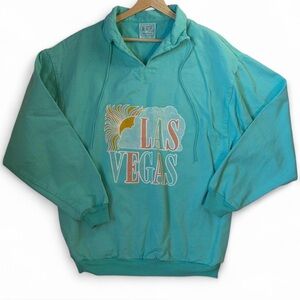 Vintage 1980’s Wek Las Vegas Canvas Cotton Pullover